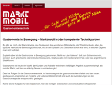 Tablet Screenshot of marktmobil.com